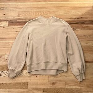 Abercrombie Crew Neck Mock Neck Sweatshirt